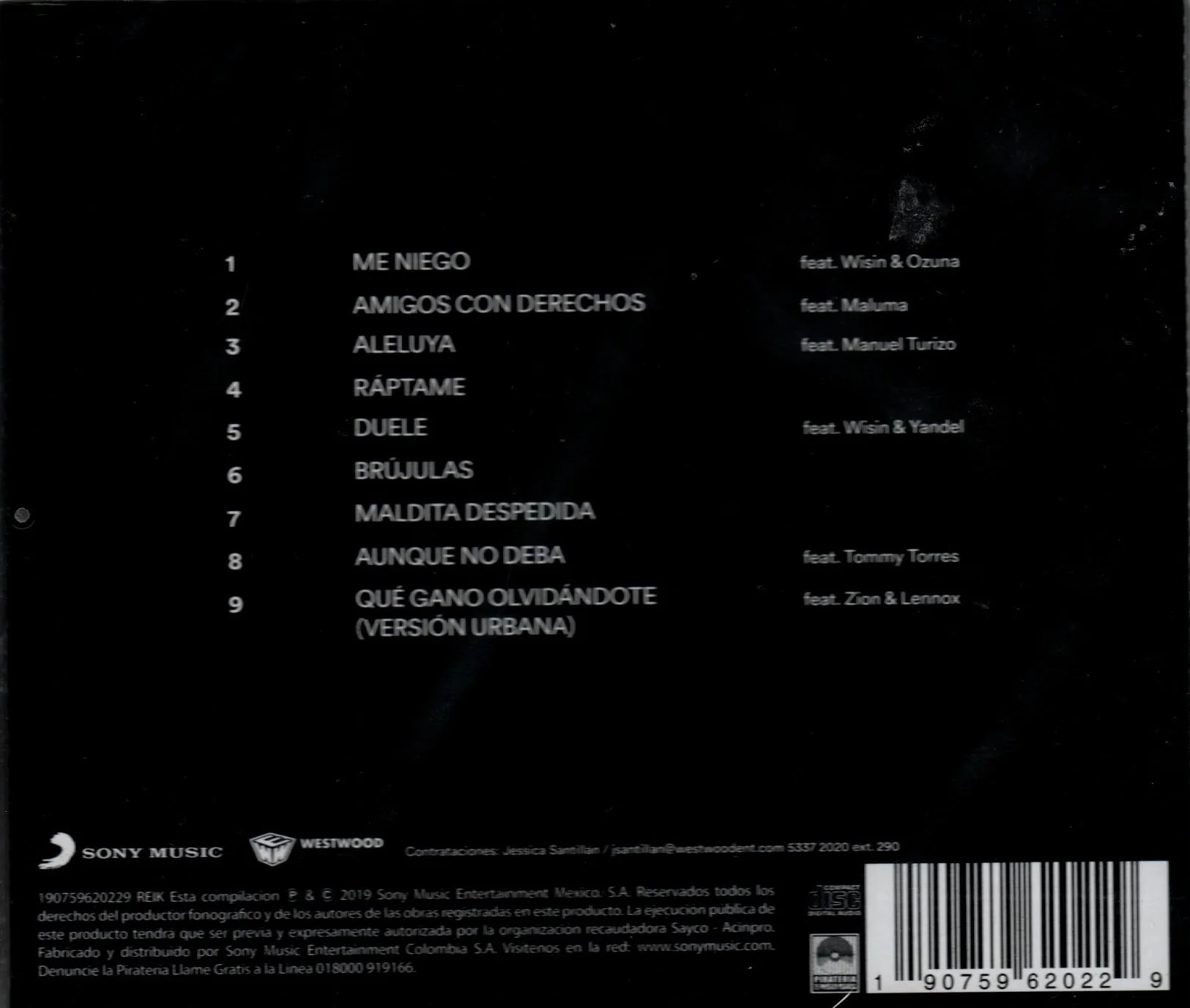 CD Reik - Ahora - Image 2
