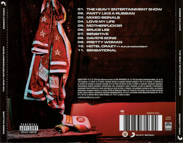 CD Robbie Williams – The Heavy Entertainment Show - Image 2