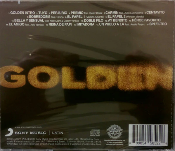 CD Golden - Romeo Santos - Image 2