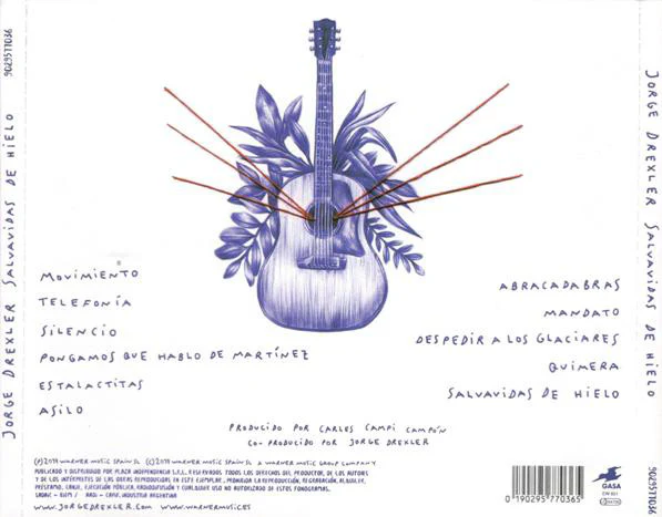 SALVAVIDAS DE HIELO - JORGE DREXLER / CD - Image 2