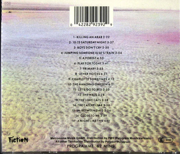 CD The Cure - Staring At The Sea · The Singles - Image 2