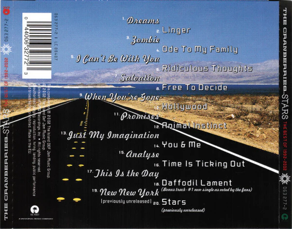 CD The Cranberries – Stars: The Best Of 1992-2002 - Image 2