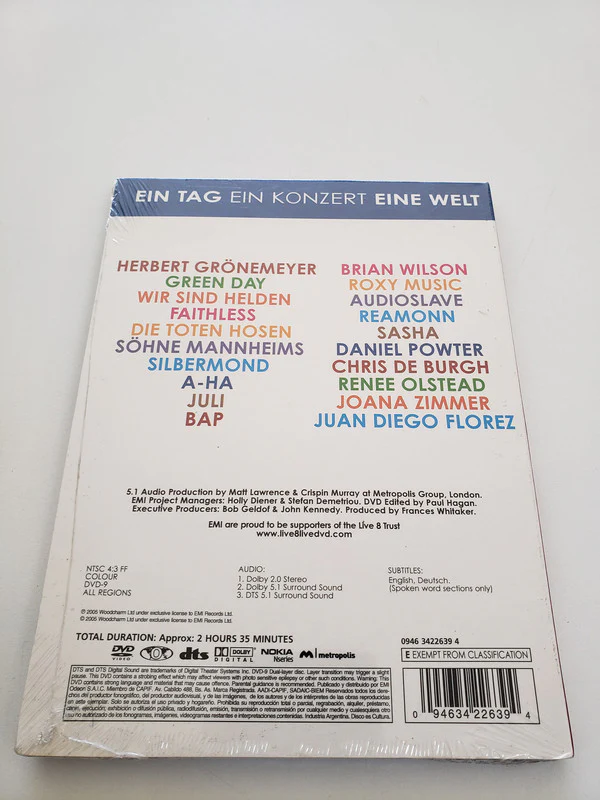 VARIOUS ‎– LIVE 8 BERLIN / DVD - Image 2
