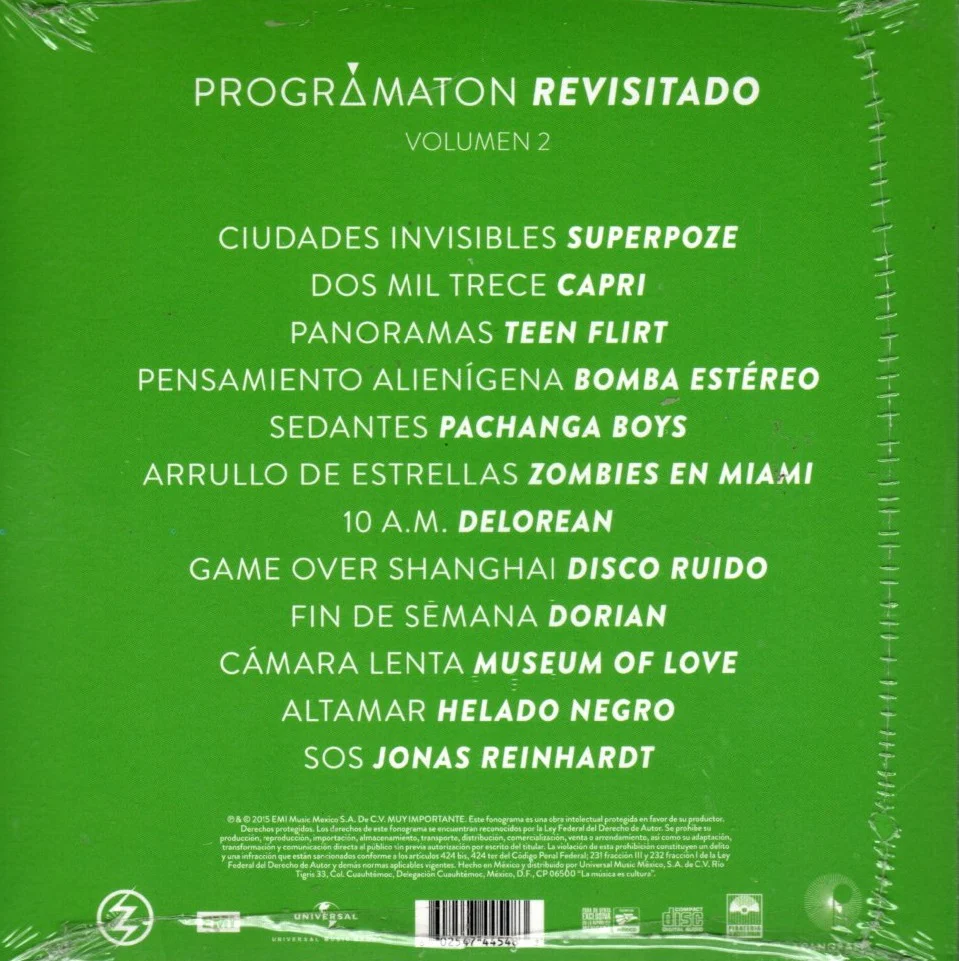 CD Zoe - Programaton Revisitado Volumen 2 - Image 2